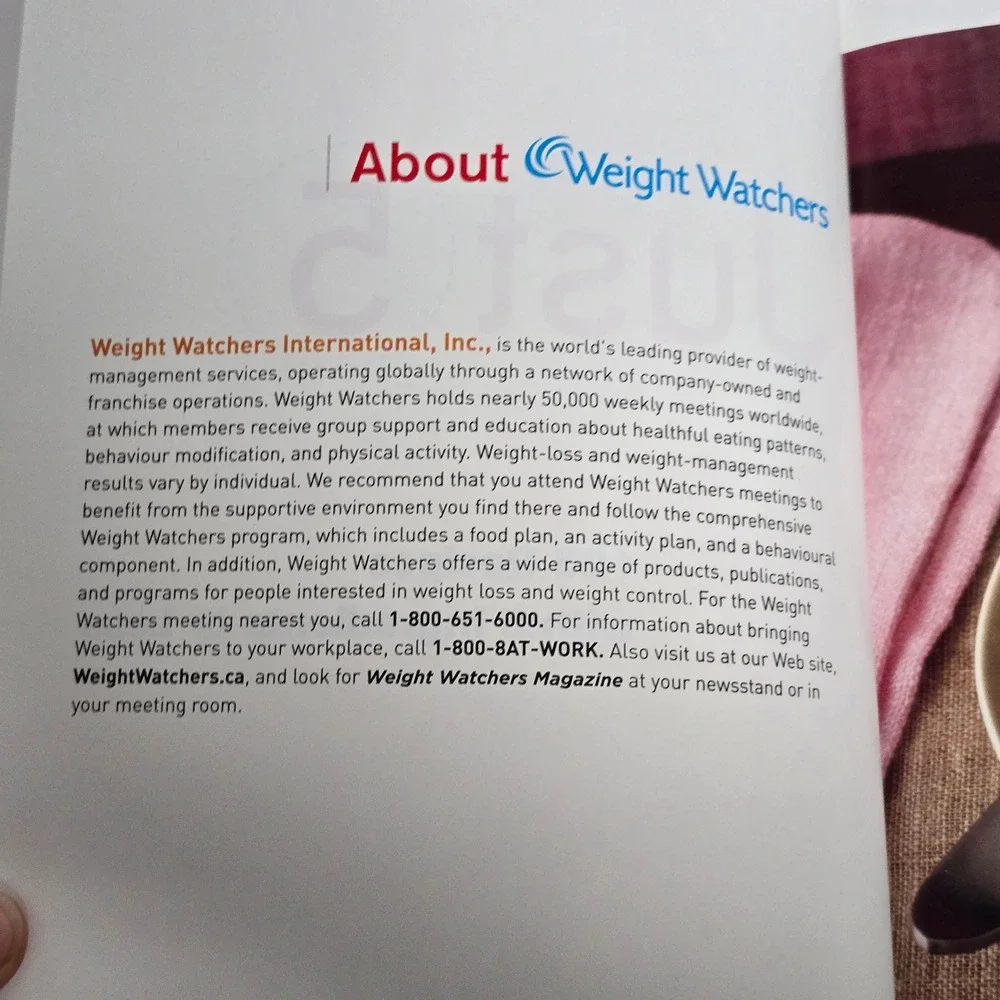 Weight Watchers New Complete Cookbook & Just 5 Recipes Book Bundle Healthy Diet - Picture 6 of 9